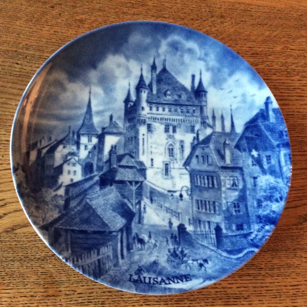 Kaiser Porzellan Lausanne plate.